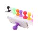6. Phone holder with a round head - blue