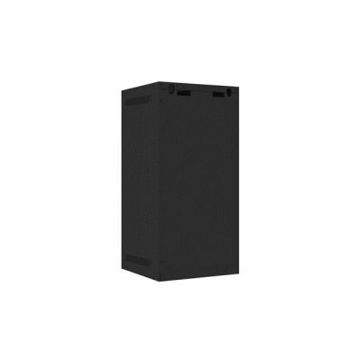 6. LANBERG WALL-MOUNTED RACK CABINET 10" 12U 280X310 BLACK, METAL DOORS (FLAT PACK) WF10-2312-00B