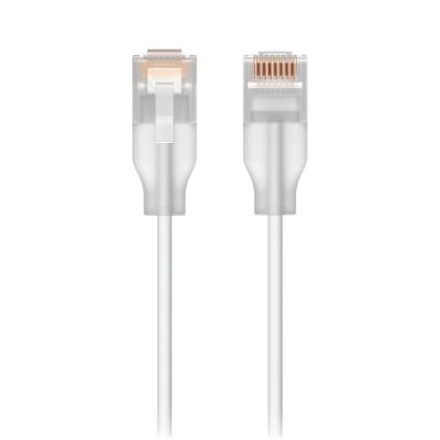 8. Ubiquiti UACC-Cable-Patch-EL-12M-W Network Cable Translucent, White Cat6