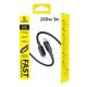 4. Baseus PicoGo Fast Charging 240W USB-C to USB-C Cable 1m - Black