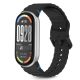 Tech-Protect Silicone Sport Strap for Xiaomi Smart Band 8 / 9 / 10 / NFC - Black