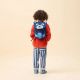 3. Affenzahn Small Friend Kindergarten Backpack teddy bear (01370-30005-10)