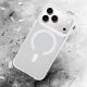 25. 3mk Smoke MagCase for iPhone 17 Pro - White-Translucent