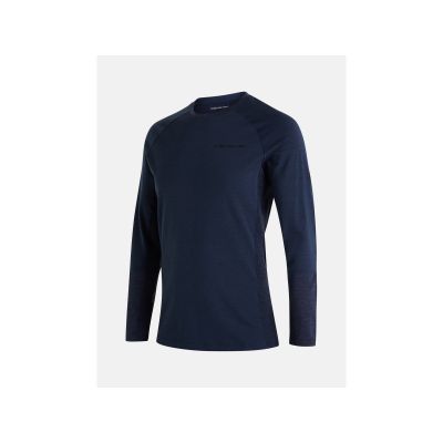 6. Peak Performance M Magic Crew Thermal Shirt Blue