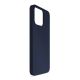 3. 3mk Silicone Case for iPhone 15 Pro Max - Navy Blue