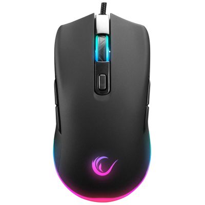 6. RAMPAGE FORTUNA GAMING SET WITH KEYBOARD, MOUSE PAD AND MOUSE 12800 DPI BLK