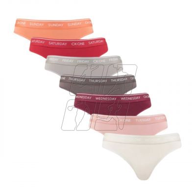 Calvin Klein Thong Thong 7Pk W 000QF5937E