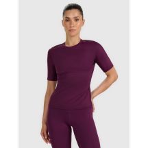 Women's slim quick-drying training T-shirt 4F 4FWAW25TFTSF1518-50S