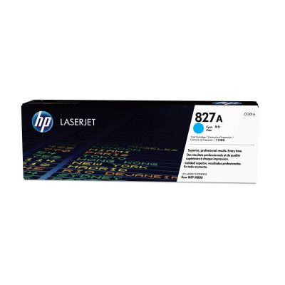 58. HP 827A original cyan LaserJet toner cartridge