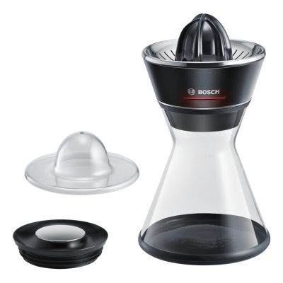 BOSCH MCP72GPB citrus juicer (40W; 1l; black, transparent)