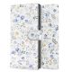 4. Tech-Protect Wallet Case for Samsung Galaxy A26 5G / A17 4G / 5G - Daisies with Leaves