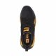 6. Cat Caterpillar Raider Sport Men's Suede Sneakers Black/Yellow (P724513)