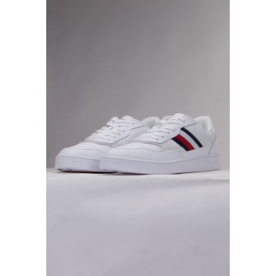 12. Tommy Hilfiger Court Cupsole Retro Lth Stripes M FM0FM04828YBS shoes