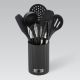 3. Kitchen utensils 8 pieces MR-1542-BLACK MAESTRO