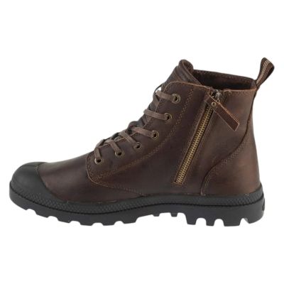 2. Palladium Pampa Zip Lth Ess 76888-248-M Brown 41