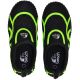 6. JUNIOR WATER SHOES BLACK/GREEN XQMAX SIZE 32