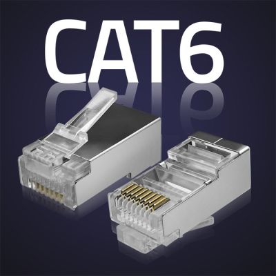 3. QOLTEC RJ45 MODULAR CONNECTOR PLUG | CAT6 | FTP | 100PCS