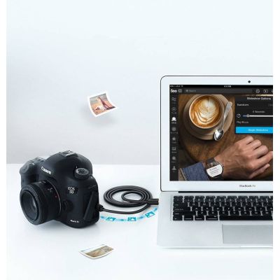 5. Ugreen USB Cable – Mini USB, 480 Mbps, 2 m, US132 (Black)