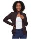Skechers The Hoodless Hoodie GoWalk Shine Jacket JA78-BRCT Brown L