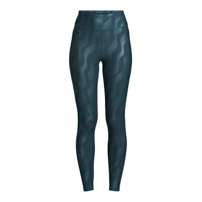 4. CASALL Women's Heat Printed High Waist Tights Training Leggings Gray