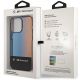 8. BMW Half Tricolor Case for iPhone 14 Pro Max 6.7" - Black