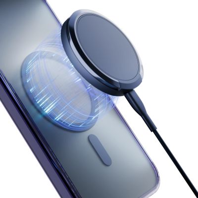 3. 3mk Frosty MagCase Purple Case for Apple iPhone 15 Pro - purple