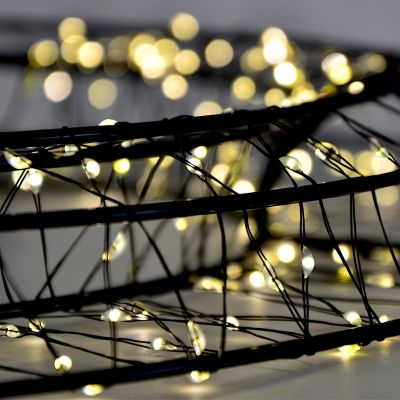 4. DECORATIVE LED RING 720 LEDS 50 CM BLACK