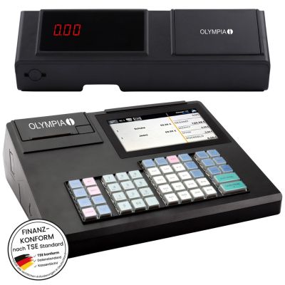 Olympia K200 cash register direct thermal 10000 plus LED