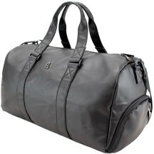 PREMIUM PU BAG BLACK SEMI LINE
