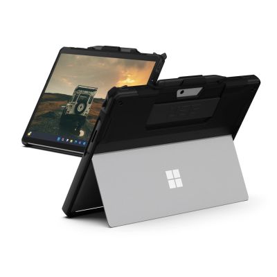 14. Urban Armor Gear 324014114040 Tablet Case 33 cm (13") Folio Black, Transparent