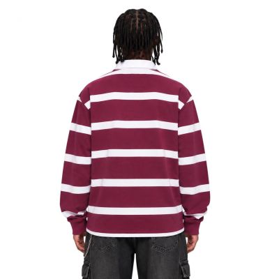 2. Karl Kani sweatshirt college stripe boxy rugby shirt PD00016483