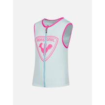 ROSSIGNOL FLEXVENT VEST KIDS AQUA blue children's ski protector