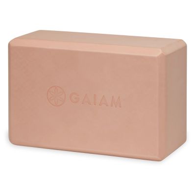 6. Gaiam Cantaloupe Point 64967 yoga block