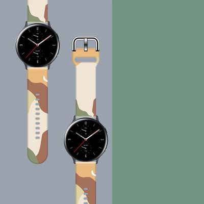 3. Strap Moro for Samsung Galaxy Watch 45 / 46 / 47 mm silicone bracelet watch band - pattern 16