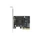 2. DeLOCK 5 Port SATA PCI Express x4 Card - Low Profile Design