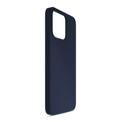14. 3mk Silicone Case for iPhone 16 Pro - Navy Blue