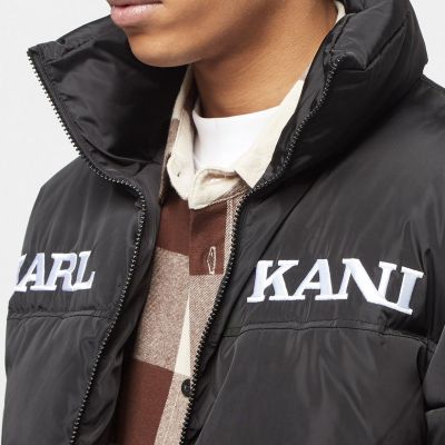 5. Karl Kani Men's Retro Block Puffer Jacket 6076783