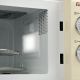 5. Girmi FM2105 Microwave Oven, Cream