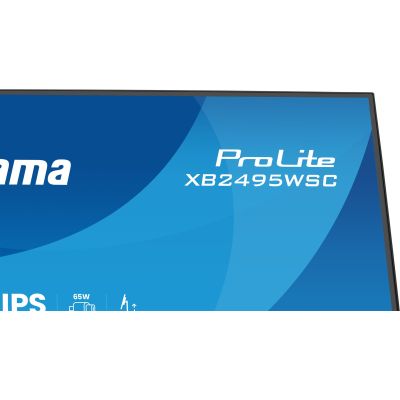 12. iiyama ProLite XB2495WSC-B1 computer monitor 61.2 cm (24.1") 1920 x 1200 px WUXGA LED Black