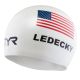 TYR Usa silc cap ledecky one size swimming cap