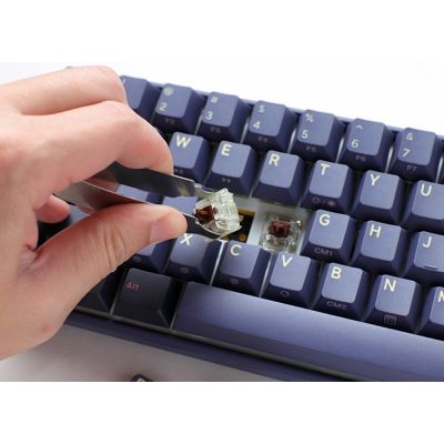 7. Ducky One 3 SF Gaming Keyboard USB QWERTY English Blue