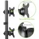15. TECHLY VERTICAL DESK STAND FOR 2 MONITORS 13-27" LCD 10KG