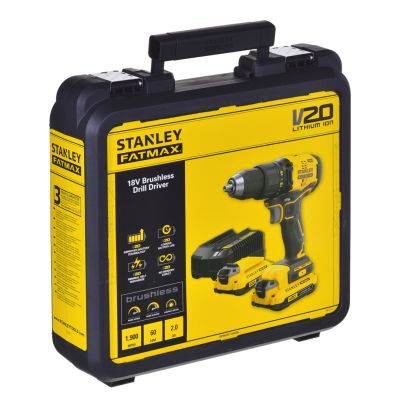 9. 18V V20 STANLEY SFMCD710D2K-QW SCREWDRIVER