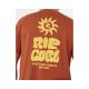 4. Men's RIP CURL Pacific Rinse Glass Off Tee Brown