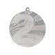 5. Silver steel medal, second place