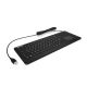 3. KeySonic KSK-6231 INEL (CH) Industrial USB QWERTZ Swiss Black Keyboard