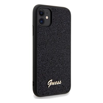 4. Guess Disco Metal Script case for iPhone 11 / Xr - black