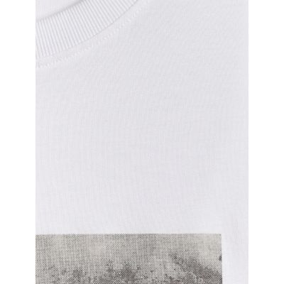 6. Men's regular printed T-shirt 4F 4FWSS26TTSHM3034-10S