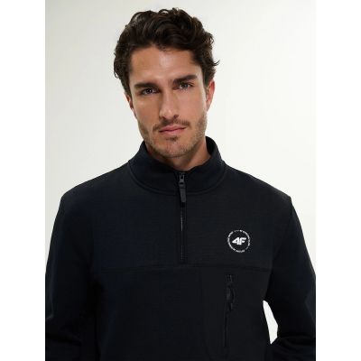 3. Men's relaxed sweatshirt without hood 4F 4FRSS26TSWSM2925-20S