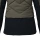 6. Killtec KSW 102 women's ski jacket, quilted, with a detachable hood, brown (42039/311)